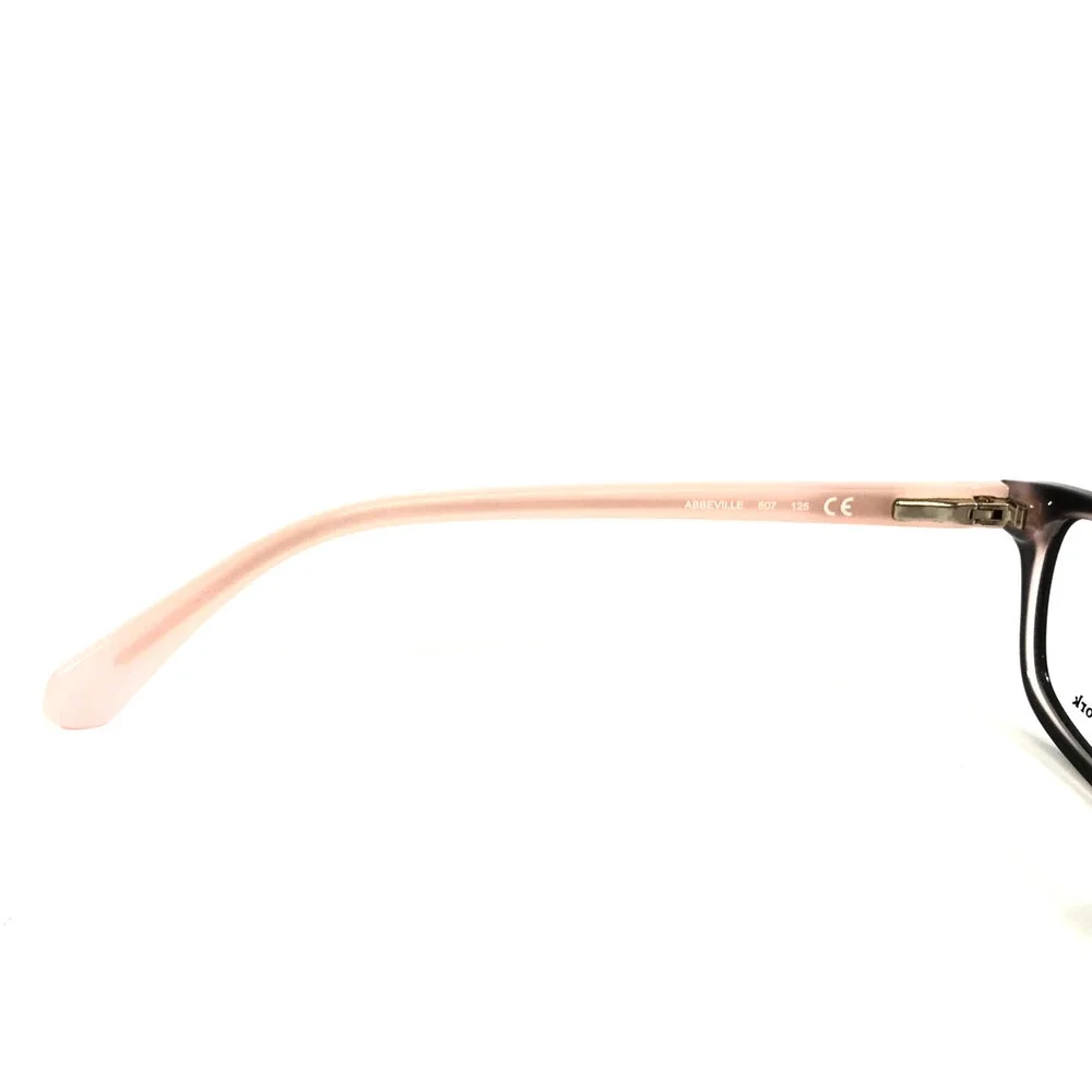 Kate Spade Eyeglasses Frames ABBEVILLE 807 Black Pink Cat Eye Full Rim 48-15-125